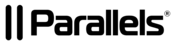 Logo von Parallels, bestehend aus dem Schriftzug 'Parallels' mit einem stylisierten Design.